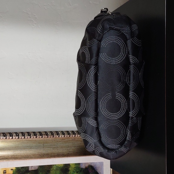 Coach "Madison" Optic Jaquard Satchel/Shoulder Bag - Picture 7 of 13